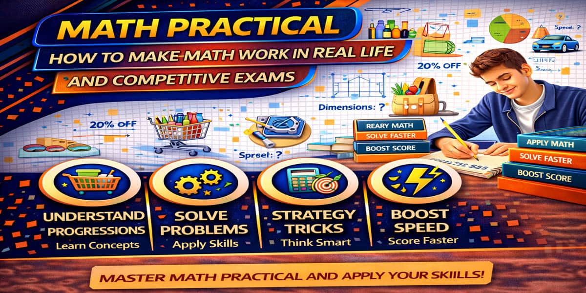Math practical applications in real life and competitive exams